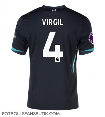 Liverpool Virgil van Dijk #4 Replika Bortatröja 2024-25 Kortärmad